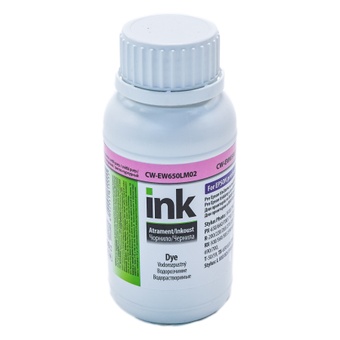 Водорозчинне чорнило Colorway для принтерів Epson - 200 мл, lightmagenta/світло-пурпуровий